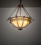 24"W Florentine Inverted Pendant