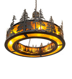 44"W Tall Pines Pendant