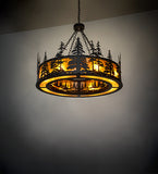 44"W Tall Pines Pendant