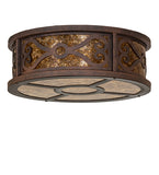 20"W Donya Flush Mount