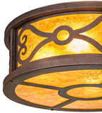 20"W Donya Flush Mount