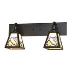23"W Telluride Magic 2 Lt Vanity Light