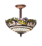15"W Handel Grapevine Semi-Flush Mount