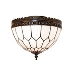 12"W Vincent Honeycomb Flush Mount