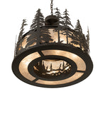 30"W Tall Pines Pendant