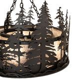 30"W Tall Pines Pendant