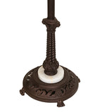62"H Tiffany Turtleback Torchiere