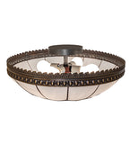 20"W Vincent Honeycomb Flush Mount
