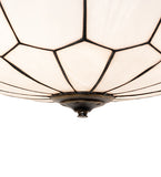 20"W Vincent Honeycomb Flush Mount