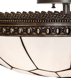 20"W Vincent Honeycomb Flush Mount