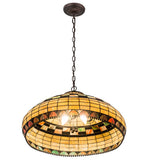 23"W Tiffany Edwardian Pendant