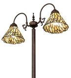 70"H Willow Jadestone 2 Lt Floor Lamp