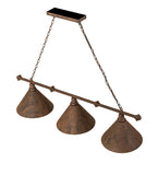 52"L Zahav 3 Lt Island Pendant