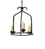 17"W Aviary 3 Lt Chandelier