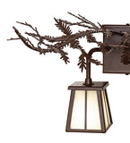 17"W Pine Branch Valley View 2 Lt Wall Sconce