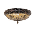 13"W Acorn Flush Mount