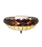 13"W Acorn Flush Mount