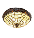13"W Acorn Flush Mount