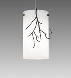 5"W Winter Solstice Cilindro Mini Pendant