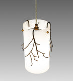 5"W Winter Solstice Cilindro Mini Pendant
