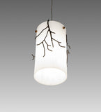 5"W Winter Solstice Cilindro Mini Pendant
