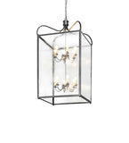 30"Sq Rennes 12 Lt Pendant