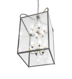 30"Sq Rennes 12 Lt Pendant