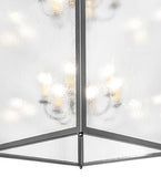 30"Sq Rennes 12 Lt Pendant