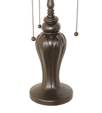 23"H Annabelle Teal Table Lamp