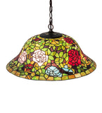 20"W Tiffany Rosebush Pendant
