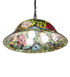 20"W Tiffany Rosebush Pendant