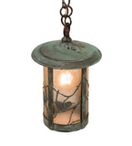 8"W Fulton Song Bird Outdoor Mini Pendant