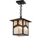 9"Sq Seneca Hill Top Outdoor Pendant