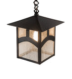 9"Sq Seneca Hill Top Outdoor Pendant