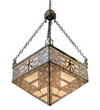 21"Sq Shu Pendant