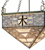 21"Sq Shu Pendant