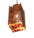 10"Sq Moroccan Mini Pendant