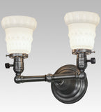 13"W Revival Chelsea Garland 2 Lt Wall Sconce