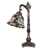 20"H Begonia Bridge Arm Table Lamp