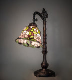 20"H Begonia Bridge Arm Table Lamp