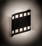 9"W Tinseltown Filmstrip Wall Sconce