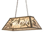 33"L Whispering Pines Oblong Pendant