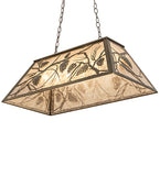 33"L Whispering Pines Oblong Pendant