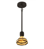 8"W Top Ridge Lodge Mini Pendant