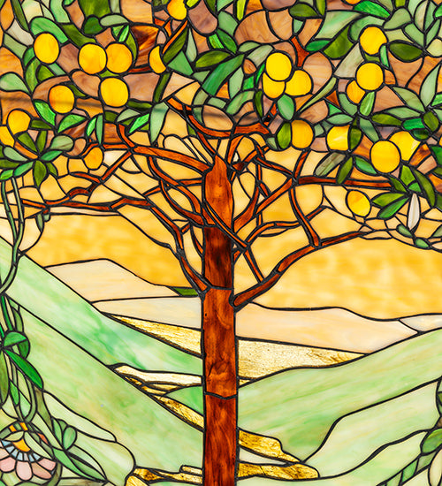 ルイスCティファニー ステンドグラスTree of Lifeグラスマスターズ社b ルイスCティファニー ステンドグラスTree of Lifeグラス