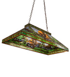 39"L Eagle At Sunset Island/Billiard Pendant