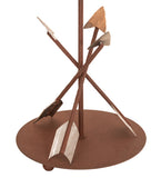 27"H Trails End Southwest Table Lamp