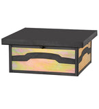 14"Sq Hyde Park Mountain View Outdoor Flush Mount