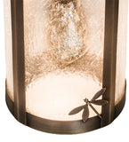 10"W Fulton Dragonfly Outdoor Pendant