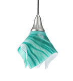 9"W Metro Fusion La Spiaggia Handkerchief Mini Pendant